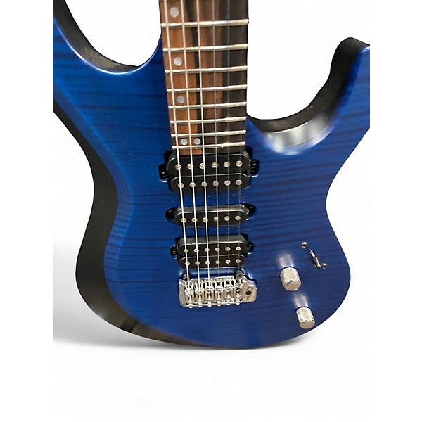 Used Kiesel CUSTOM BUILD Blue Solid Body Electric Guitar