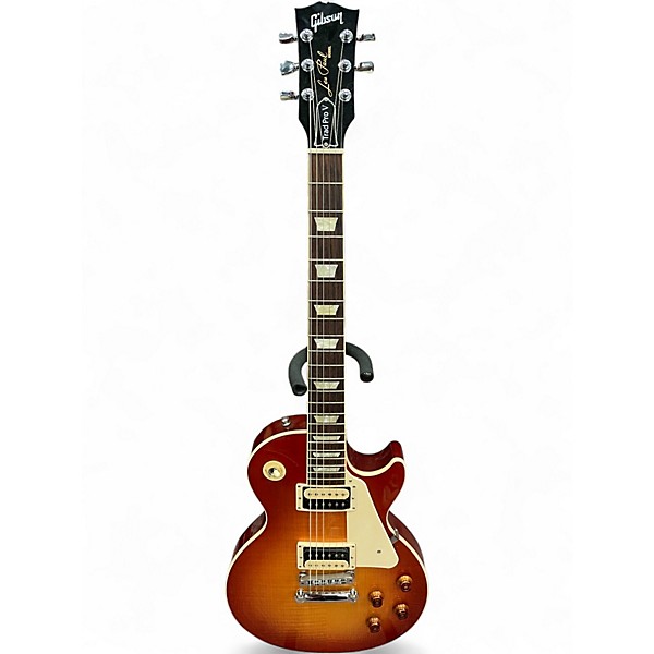 Used Gibson Les Paul Traditional 2 Color Sunburst Solid Body Electric Guitar