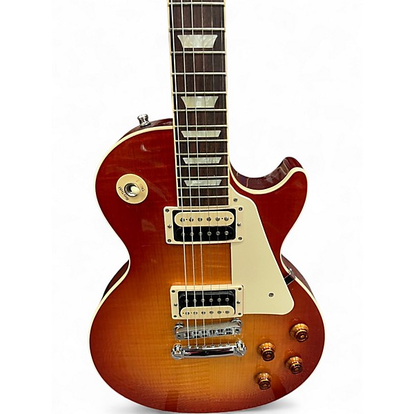 Used Gibson Les Paul Traditional 2 Color Sunburst Solid Body Electric Guitar