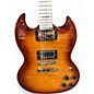 Used 2021 Epiphone SG Modern Figured Sunburst Solid Body Electric Guitar