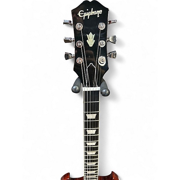 Used 2021 Epiphone SG Modern Figured Sunburst Solid Body Electric Guitar