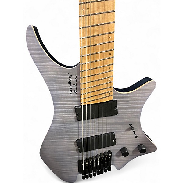 Used 2022 strandberg Boden Standard 8 Trans Gray Solid Body Electric Guitar