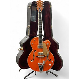 Used Gretsch Guitars G6120SSLVO Brian Setzer Signature Orange Hollow Body Electric Guitar