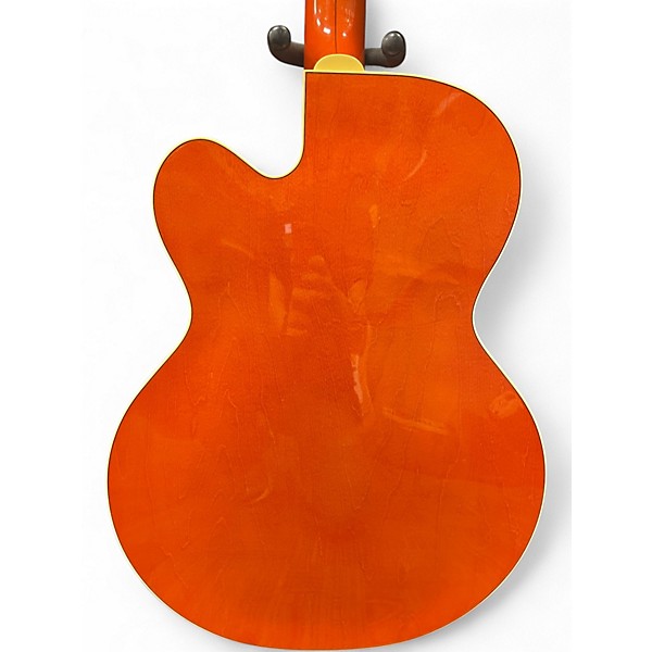 Used Gretsch Guitars G6120SSLVO Brian Setzer Signature Orange Hollow Body Electric Guitar
