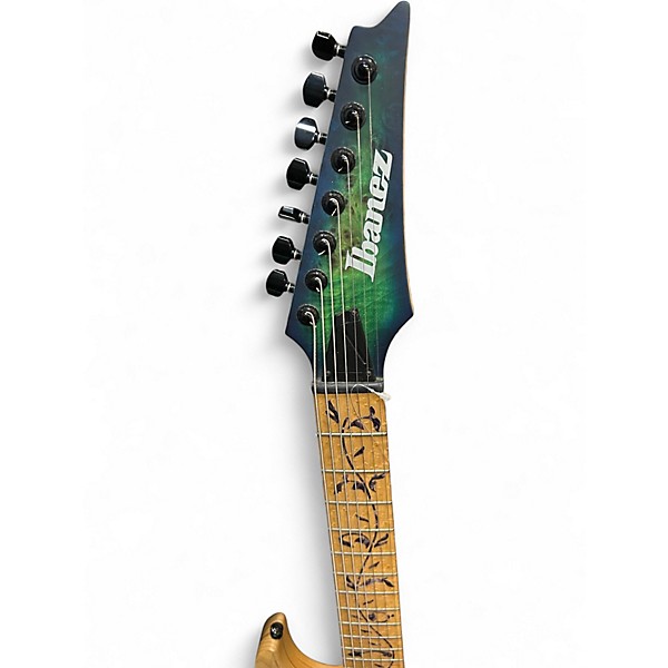 Used 2016 Ibanez RGDIX7MPB  Surreal Blue Solid Body Electric Guitar