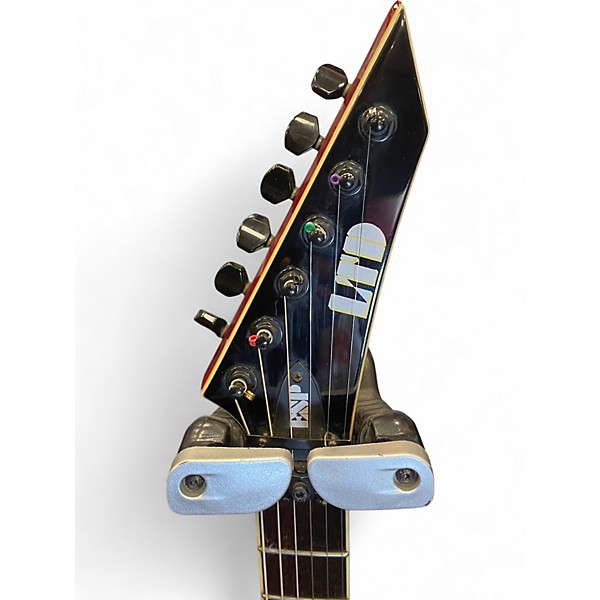 Used ESP LTD MH103QM red Solid Body Electric Guitar