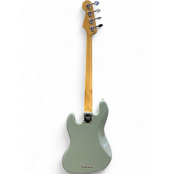 Used 2017 Fender American Professional Jazz Bass STORM GRAY Electric Bass Guitar