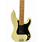 Used Fender Standard Precision Bass Alpine White Electric Bass Guitar