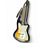 Vintage 1960s Harmony bobkat 2 Tone Sunburst Solid Body Electric Guitar thumbnail