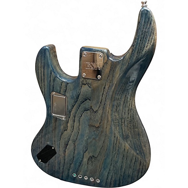 Used 2012 ESP AMAZE SL5 CTM OB INDIGO PURPLE Electric Bass Guitar