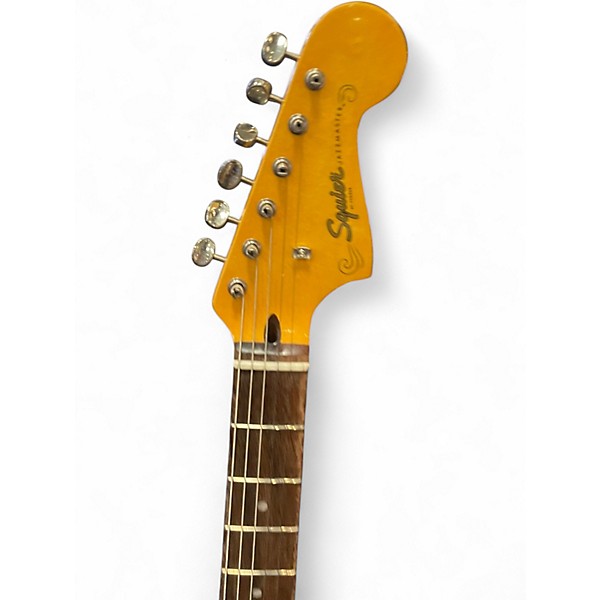 Used Squier Classic Vibe 60s Jazzmaster Blue Solid Body Electric Guitar