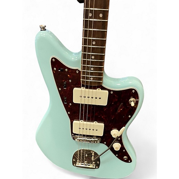 Used Squier Classic Vibe 60s Jazzmaster Blue Solid Body Electric Guitar