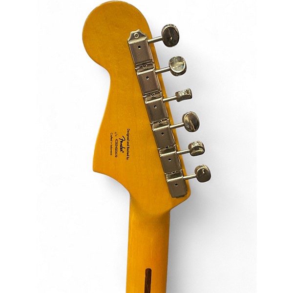 Used Squier Classic Vibe 60s Jazzmaster Blue Solid Body Electric Guitar