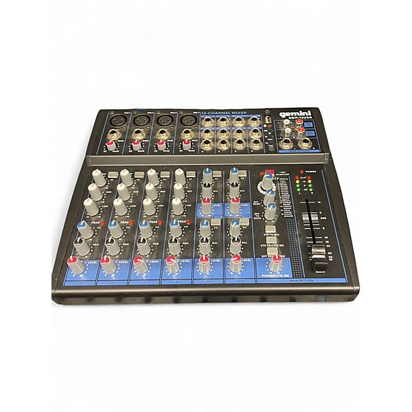 Used Gemini GEM-12USB Powered Mixer