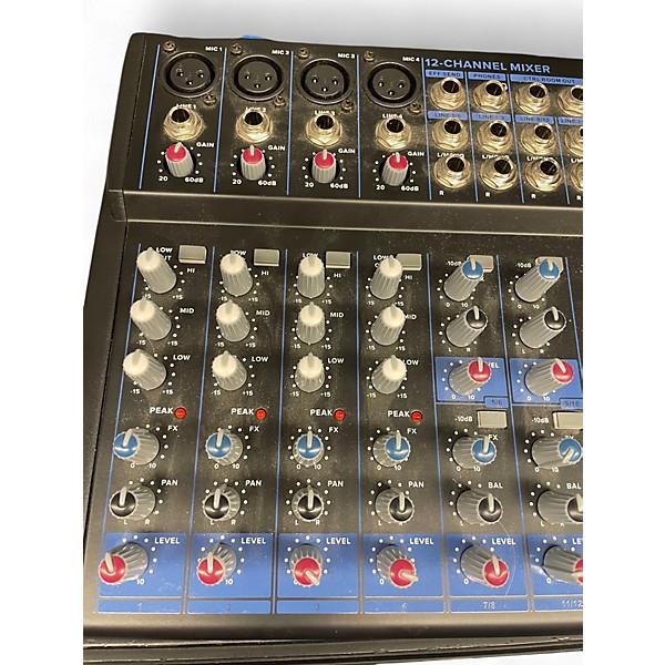 Used Gemini GEM-12USB Powered Mixer