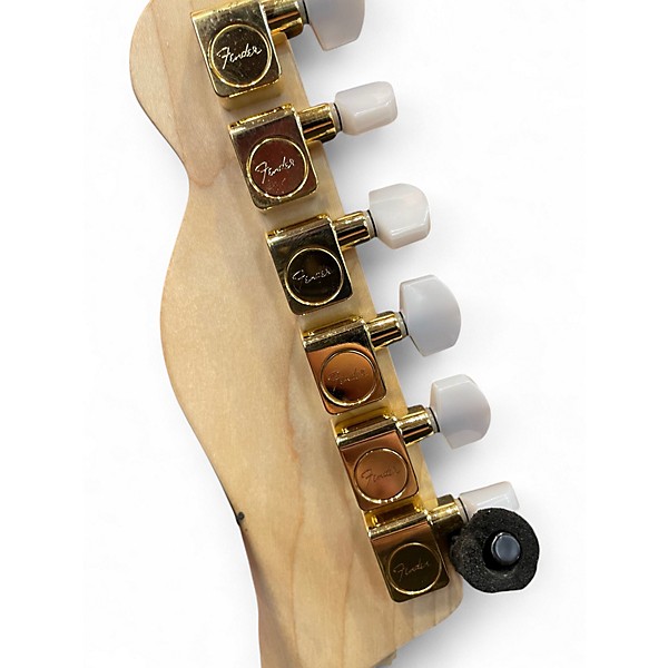 Used Fender Artist Series James Burton Telecaster Blue Paisley Flames Solid Body Electric Guitar