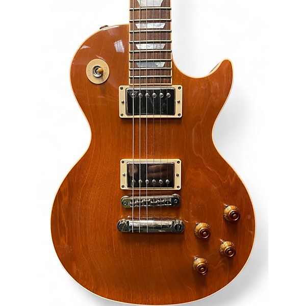 Used 2015 Gibson les paul 100 Natural Solid Body Electric Guitar