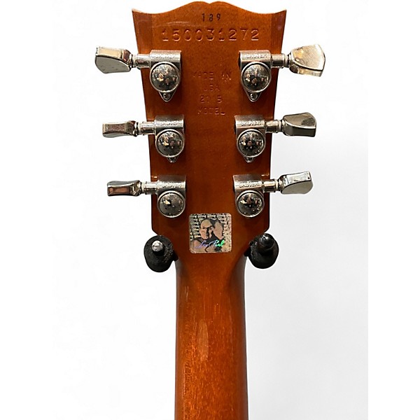 Used 2015 Gibson les paul 100 Natural Solid Body Electric Guitar