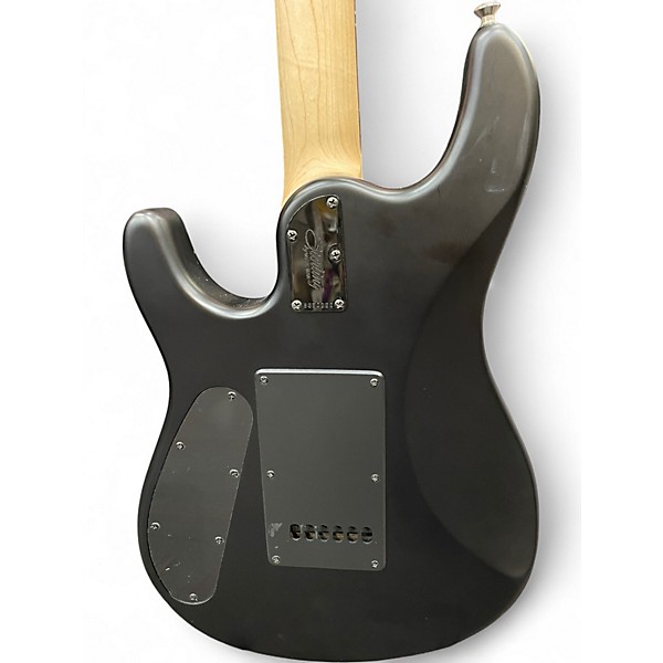 Used Sterling by Music Man JP60 Flat Black Solid Body Electric Guitar