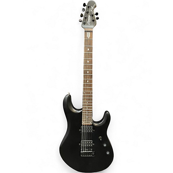 Used Sterling by Music Man JP60 Flat Black Solid Body Electric Guitar