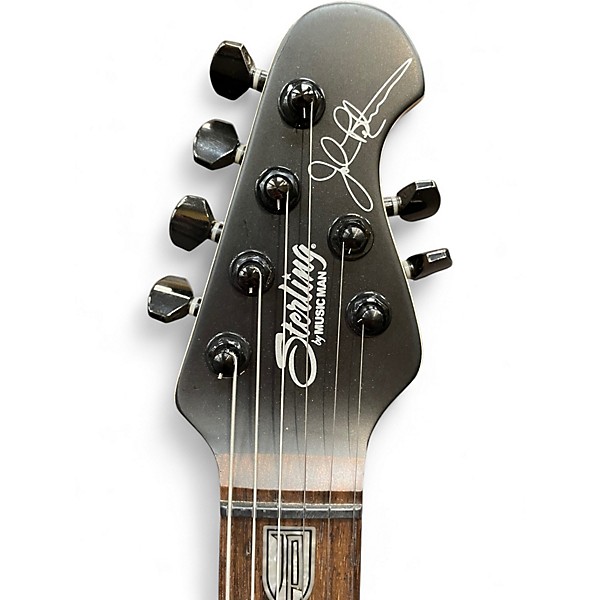 Used Sterling by Music Man JP60 Flat Black Solid Body Electric Guitar