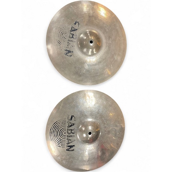 Used SABIAN 14in HHX Stage Hi Hat Pair Cymbal