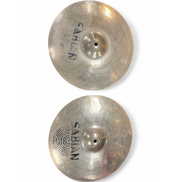 Used SABIAN 14in HHX Stage Hi Hat Pair Cymbal