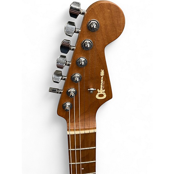 Used Charvel DK 24 PRO Mod Black Solid Body Electric Guitar