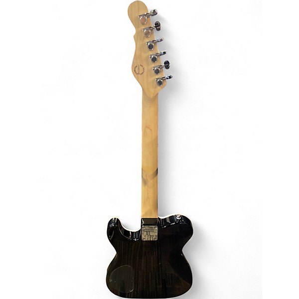 Used G&L Tribute ASAT Deluxe Trans Black Solid Body Electric Guitar