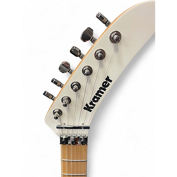 Used Kramer 1984 white Solid Body Electric Guitar
