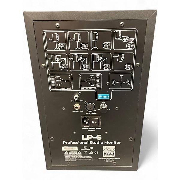 Used Kali Audio lp-6 pair Powered Monitor