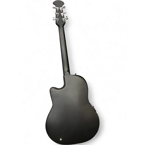 Used Ovation CC-28 Black Acoustic Electric Guitar