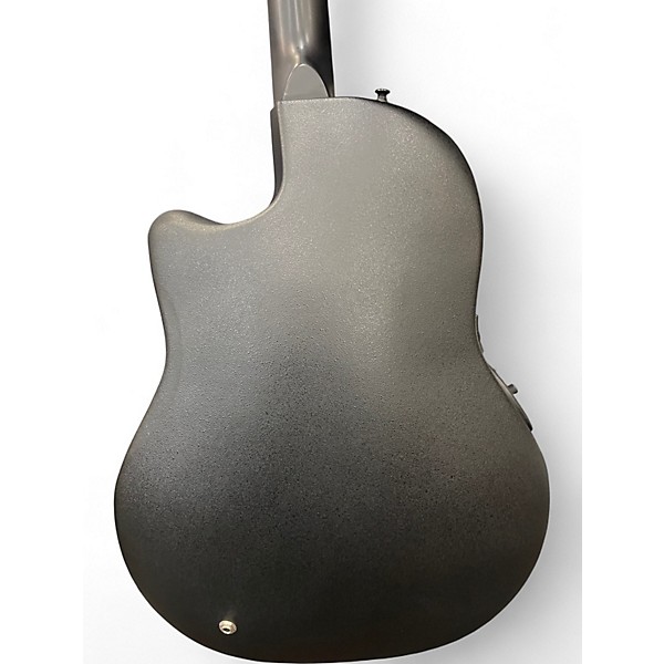 Used Ovation CC-28 Black Acoustic Electric Guitar