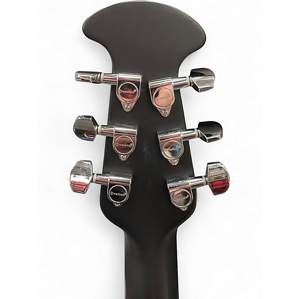 Used Ovation CC-28 Black Acoustic Electric Guitar