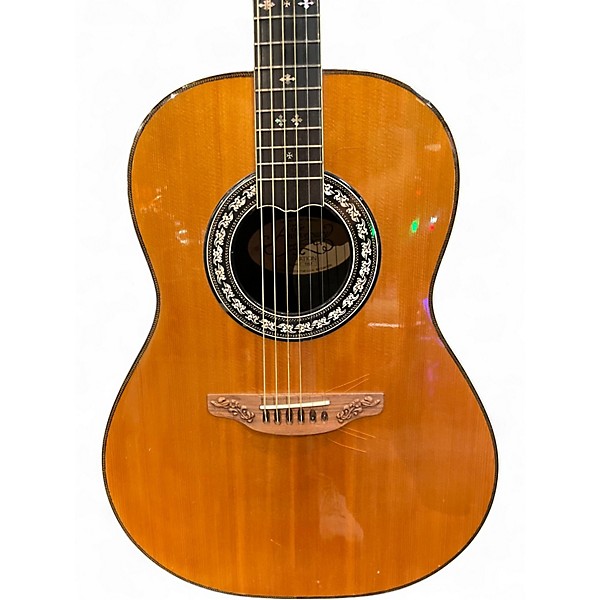 Used 1981 Ovation 1157 Natural Acoustic Guitar
