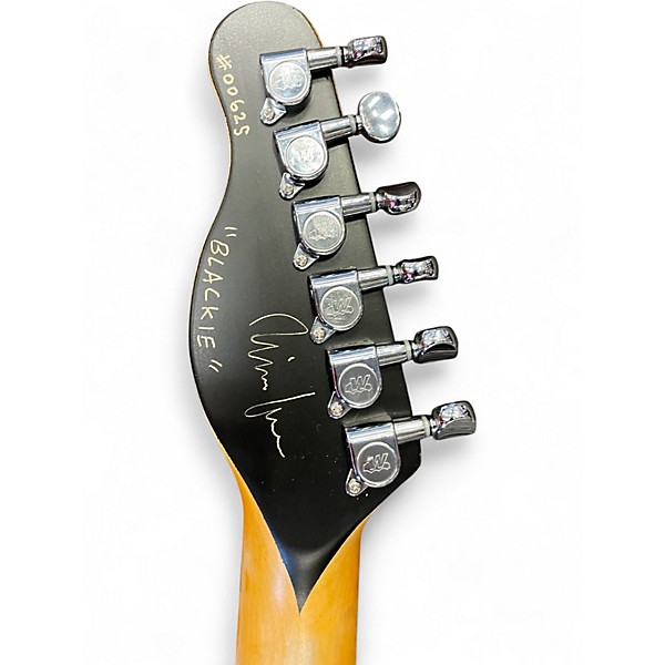 Used Harden BLACKIE TELE Black Solid Body Electric Guitar