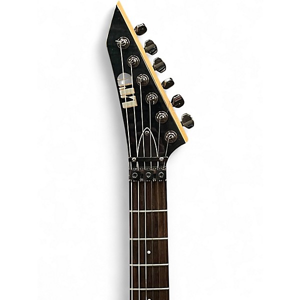 Used ESP LTD FM100 Trans Green Solid Body Electric Guitar