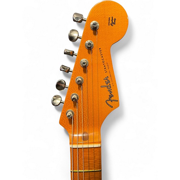 Used 2009 Fender Artist Series Eric Johnson Stratocaster 2 Color Sunburst Solid Body Electric Guitar