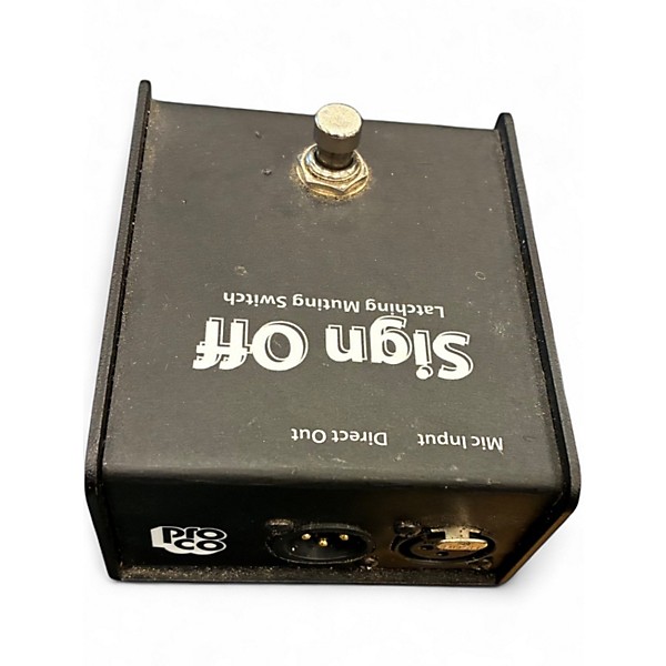 Used ProCo SIGN OFF
