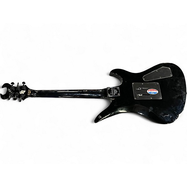 Used Schecter Guitar Research Synester Synyster Deluxe  Black Solid Body Electric Guitar