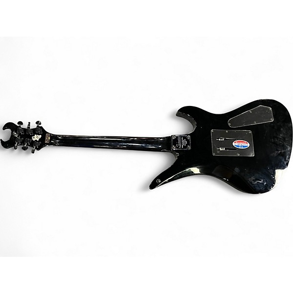 Used Schecter Guitar Research Synester Synyster Deluxe  Black Solid Body Electric Guitar