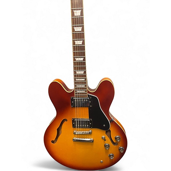 Used Dillion HOLLOW BODY Burst Hollow Body Electric Guitar