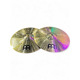 Used MEINL 13in HCS 13" HI HAT PAIR Cymbal