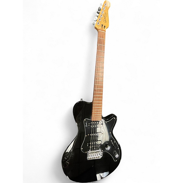 Used Godin SDxT Black Solid Body Electric Guitar Black | Guitar Center