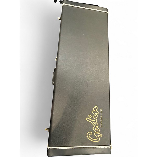 Used Godin SDxT Black Solid Body Electric Guitar