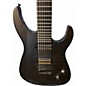 Used Caparison Guitars Dellinger 7 Trans Charcoal BLACK Solid Body Electric Guitar