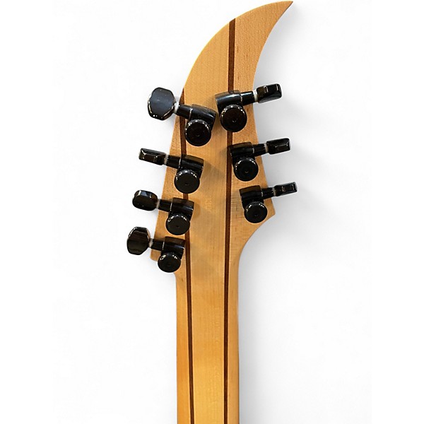 Used Caparison Guitars Dellinger 7 Trans Charcoal BLACK Solid Body Electric Guitar