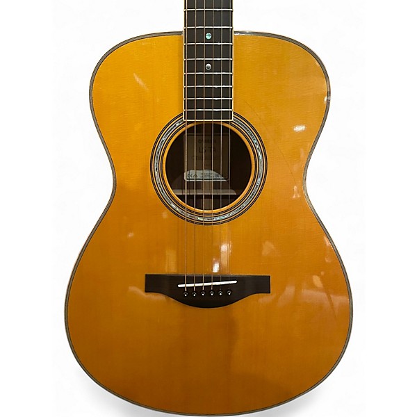 Used Yamaha LSTA Natural Acoustic Electric Guitar