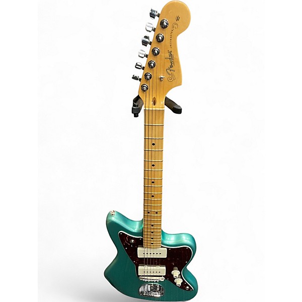 Used Fender American Professional Jazzmaster Mystic Sea Foam Solid Body Electric Guitar