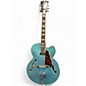 Used D'Angelico DAPEXL10 teal Hollow Body Electric Guitar thumbnail